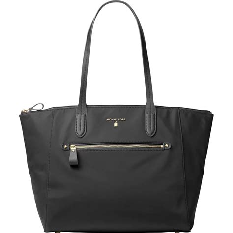 michael michael kors kelsey top zip large nylon tote|kelsey medium nylon tote bag.